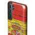 Spain Flag Dark Wood Galaxy S21 FE Pro Case
