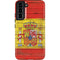 Spain Flag Dark Wood Galaxy S22 Plus Pro Case