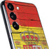 Spain Flag Dark Wood Galaxy S22 Skin