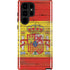 Spain Flag Dark Wood Galaxy S22 Ultra Pro Case