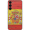 Spain Flag Dark Wood Galaxy S23 Plus Skin