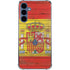 Spain Flag Dark Wood Galaxy S24 Clear Case