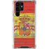 Spain Flag Dark Wood Galaxy S24 Ultra Clear Case