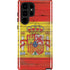 Spain Flag Dark Wood Galaxy S24 Ultra Impact Case