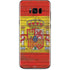 Spain Flag Dark Wood Galaxy S8 Skin