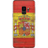 Spain Flag Dark Wood Galaxy S9 Skin