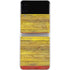 Spain Flag Dark Wood Galaxy Z Flip3 5G Skin