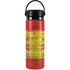 Spain Flag Dark Wood Hydro Flask 20oz Wide Mouth Skin