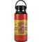 Spain Flag Dark Wood Hydro Flask 32oz Wide Mouth Skin