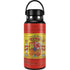 Spain Flag Dark Wood Hydro Flask 32oz Wide Mouth Skin