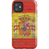 Spain Flag Dark Wood iPhone 11 Impact Case