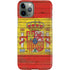 Spain Flag Dark Wood iPhone 11 Pro Lite Case