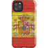 Spain Flag Dark Wood iPhone 11 Pro Max Impact Case