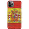 Spain Flag Dark Wood iPhone 11 Pro Max Lite Case