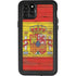 Spain Flag Dark Wood iPhone 11 Pro Max Waterproof Case