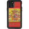Spain Flag Dark Wood iPhone 11 Pro Waterproof Case