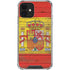 Spain Flag Dark Wood iPhone 12 Clear Case