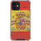 Spain Flag Dark Wood iPhone 12 Mini Clear Case