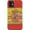 Spain Flag Dark Wood iPhone 12 Mini Lite Case