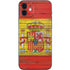 Spain Flag Dark Wood iPhone 12 Mini Skin