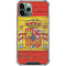 Spain Flag Dark Wood iPhone 12 Pro Clear Case
