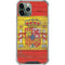 Spain Flag Dark Wood iPhone 12 Pro Max Clear Case