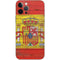 Spain Flag Dark Wood iPhone 12 Pro Skin