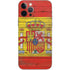 Spain Flag Dark Wood iPhone 12 Pro Skin