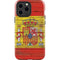 Spain Flag Dark Wood iPhone 15 Pro Max Impact Case