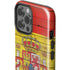 Spain Flag Dark Wood iPhone 15 Pro Max Impact Case