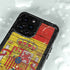 Spain Flag Dark Wood iPhone 15 Pro Waterproof Case