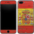 Spain Flag Dark Wood iPhone 8 Plus Skin