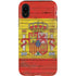 Spain Flag Dark Wood iPhone XR Pro Case