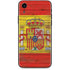 Spain Flag Dark Wood iPhone XR Skin