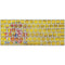 Spain Flag Dark Wood Magic Keyboard Skin