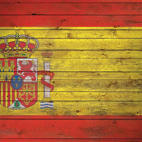 Spain Flag Dark Wood Surface Book 2 13.5in Skin