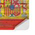 Spain Flag Dark Wood Surface Duo Skin