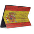 Spain Flag Dark Wood Surface Pro 7 Skin