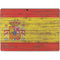 Spain Flag Dark Wood Surface Pro 9 Skin