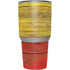 Spain Flag Dark Wood Yeti 30oz Rambler Tumbler Skin