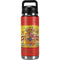 Spain Flag Dark Wood YETI Rambler 26oz Bottle Skin
