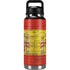 Spain Flag Dark Wood YETI Rambler 36oz Bottle Skin