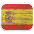 Spain Flag Dark Wood YETI Roadie 24 Hard Cooler Skin