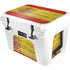 Spain Flag Dark Wood YETI Tundra 35 Hard Cooler Skin