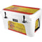 Spain Flag Dark Wood YETI Tundra 45 Hard Cooler Skin