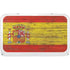 Spain Flag Dark Wood YETI Tundra 45 Hard Cooler Skin