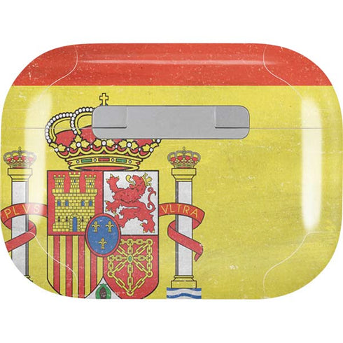 Spain Flag Distressed Apple AirPods Pro Skin
