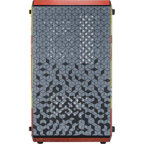 Spain Flag Distressed Cooler Master MasterBox Q300L Mini Tower Skin