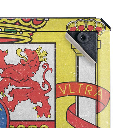 Spain Flag Distressed Cooler Master MasterBox Q300L Mini Tower Skin