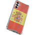 Spain Flag Distressed Galaxy A13 5G Clear Case